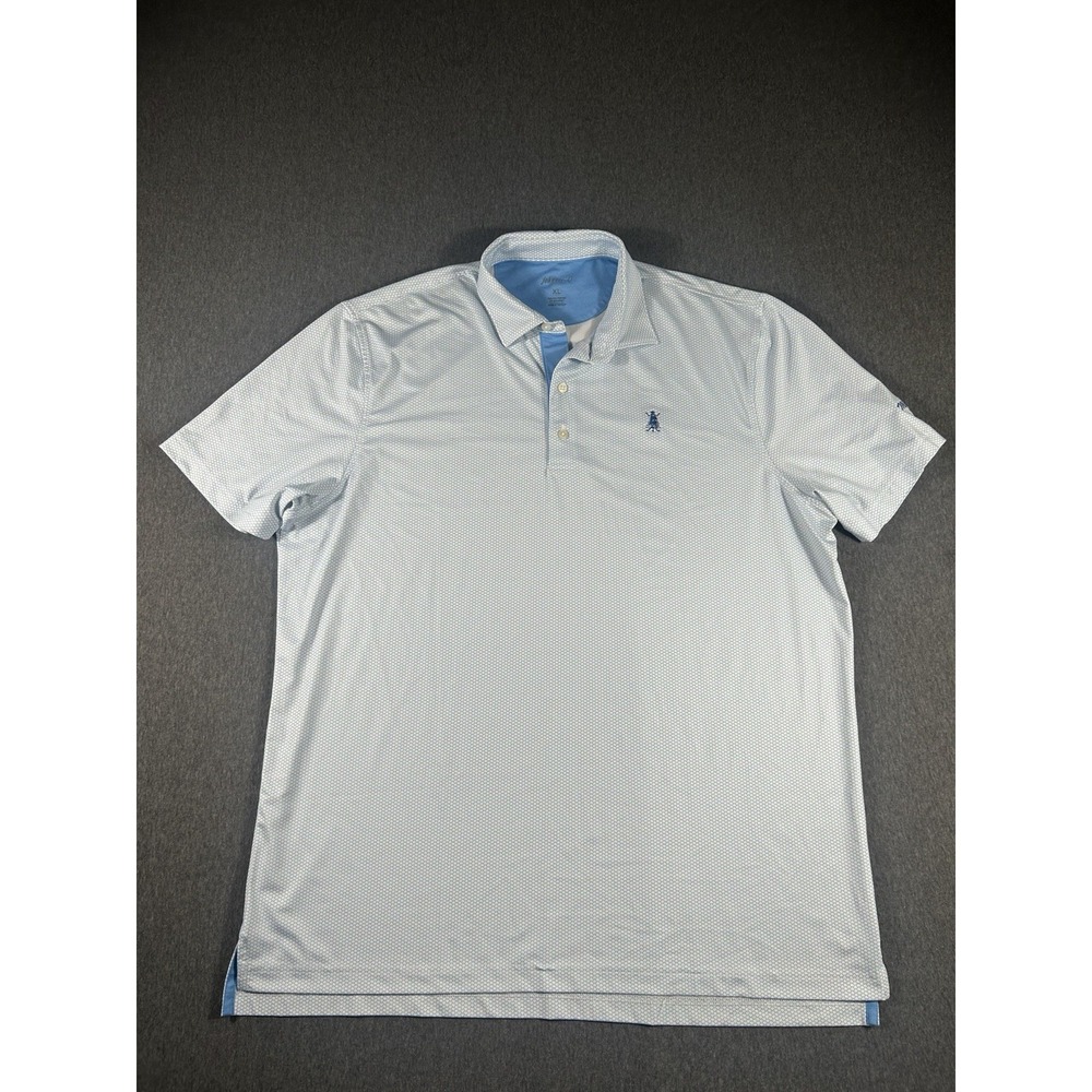 johnnie-O Mission Bell Prep-Formance ScallopPrint Golf Polo XL